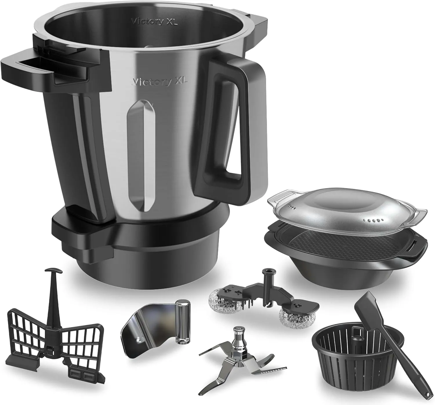 Brocca in acciaio inox Cecotec Mambo Cooking Victory con accessori professionali - immagine 1