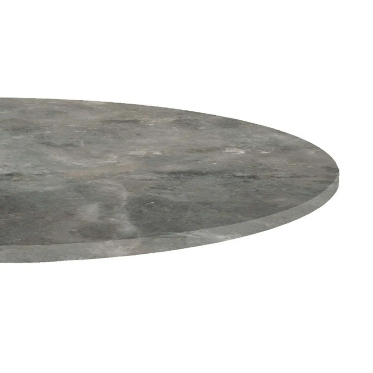 RestooTab Piano tavolo rotondo, decoro in marmo; 120x120 cm (LxL); grigio/blu; rotonda - immagine 1