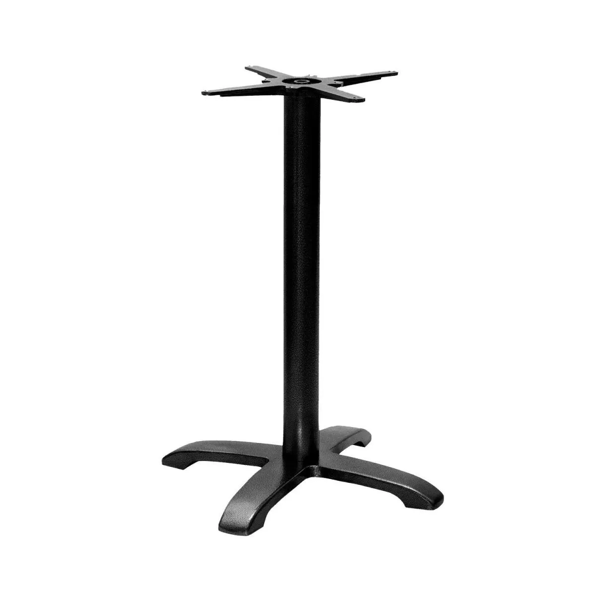 RestooTab Base tavolo Bazila; 56x56x71 cm (LxLxH); nero - immagine 1