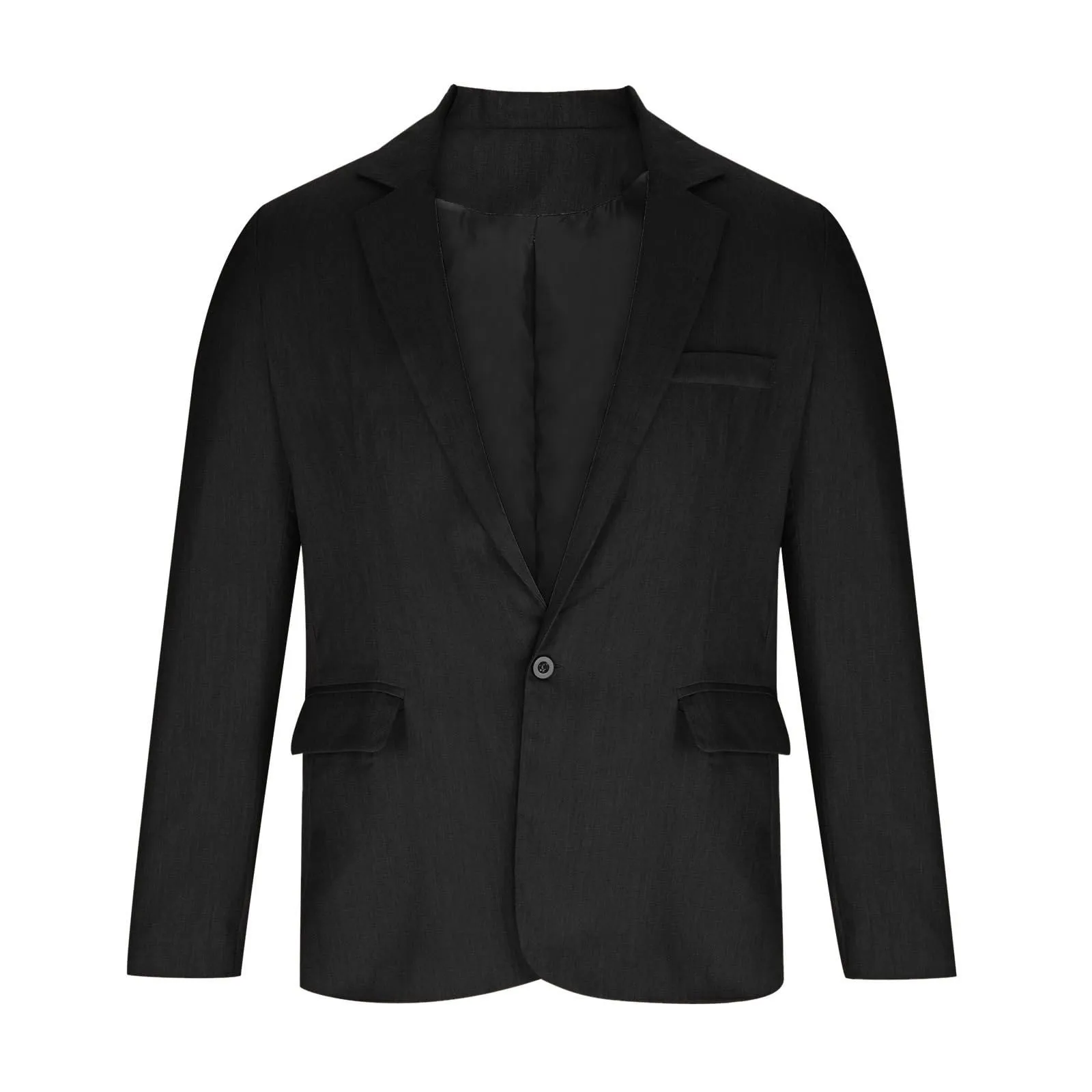 Blazer da Uomo Slim Fit, Regular Fit Formale Giacca da Abito Casual 1 Pulsante Elegante Giacche Modello Blazer Giacca da Abito Formale Cappotti E Giacche per Abito Giacche da Completo - immagine 2