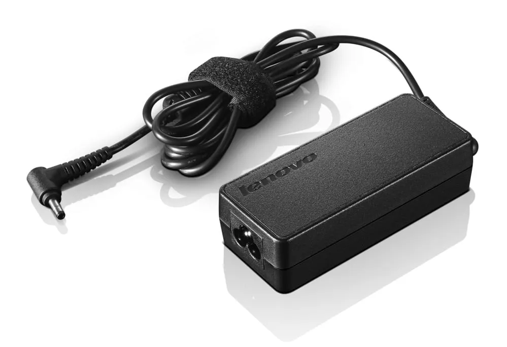 Alimentatore Lenovo da 65 W rotondo, non certificato, modello CA con punta rotonda, nero - immagine 1