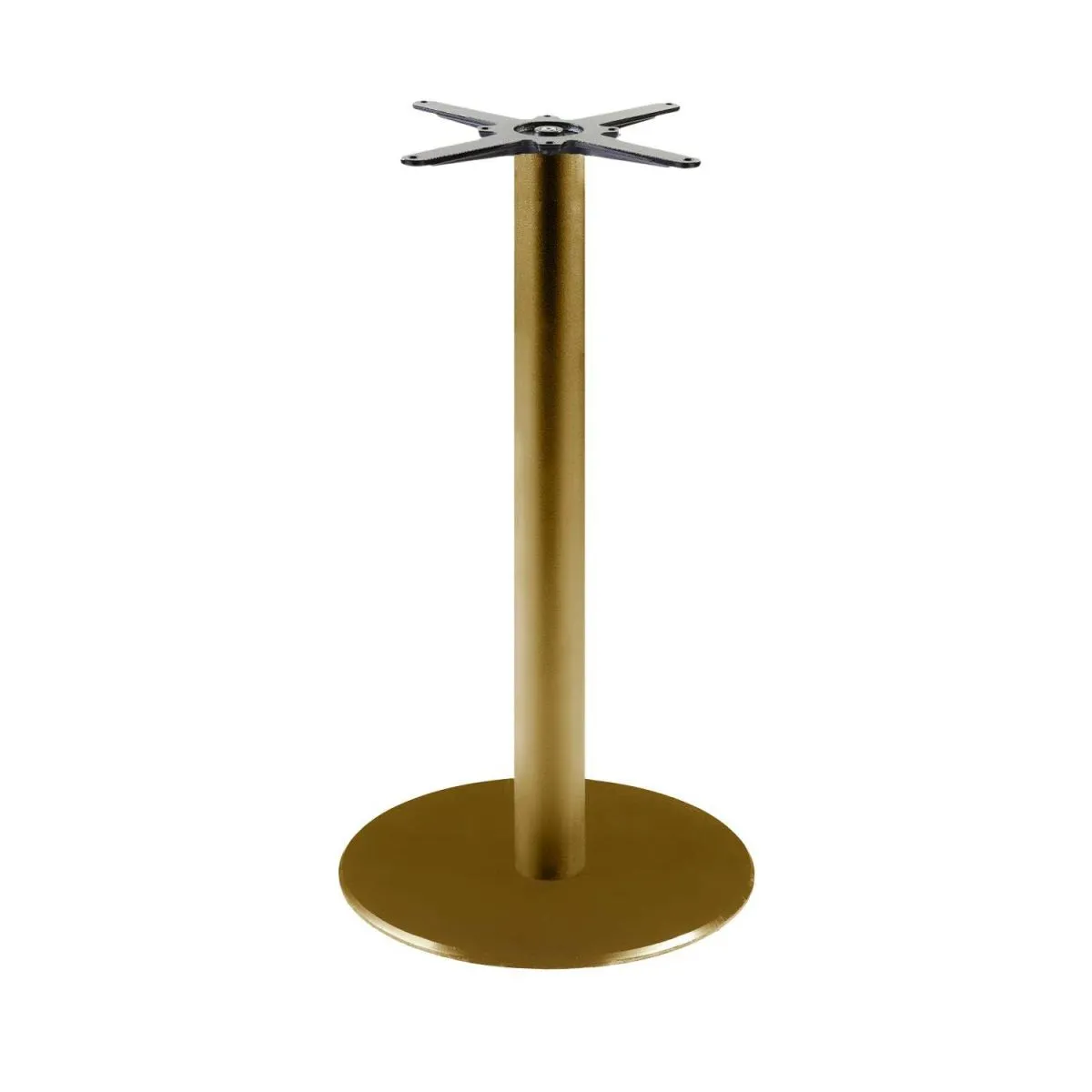 RestooTab Base tavolo Rome; 40x40x73 cm (LxLxH); oro - immagine 1
