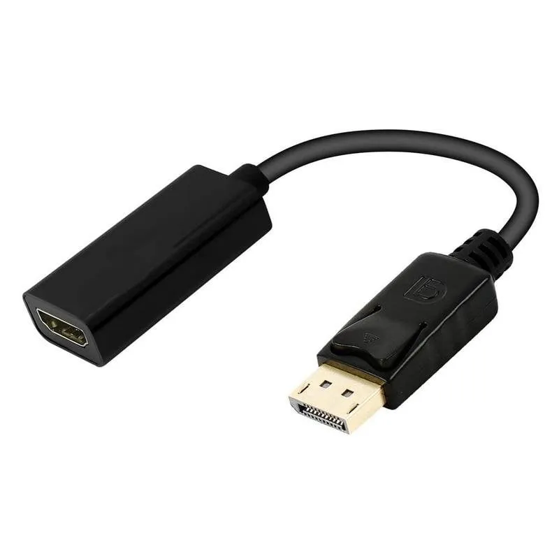 Cavo DisplayPort Ewent EC1456 0,15m HDMI Maschio-Femmina Ultra Compatta - immagine 1
