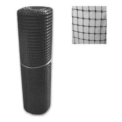 Rete gabbie e voliere (2x100mt) materiale plastico CINTOFLEX Nero 60050409 - immagine 1