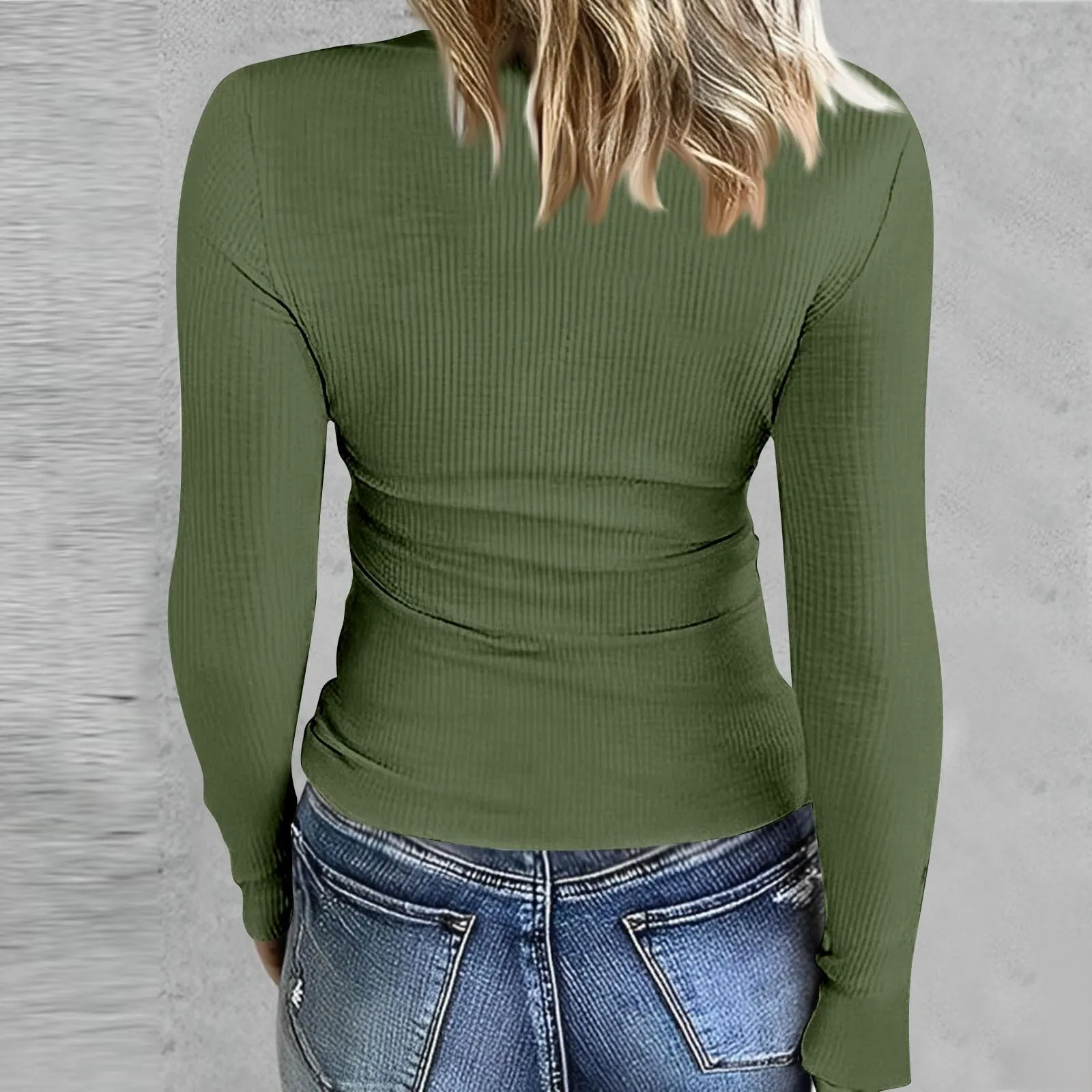 Maglia Donna Elegante Maglie Cotone Maniche Lunghe Maglietta Nera Bambina Manica Lunga T-shirt Maglia Y2k Basic Manica Lunga Autunnali Tinta Unita Slim Fit Sexy Aderente Top Donna Maniche Lunghe M - immagine 3