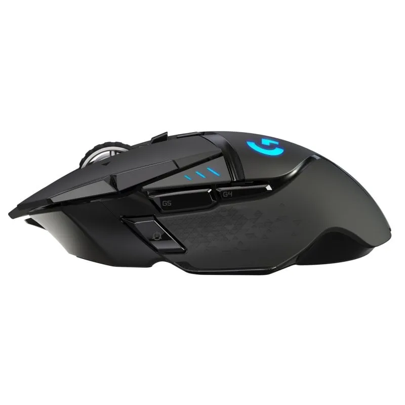 Mouse da gioco wireless Logitech G502 Lightspeed Nero - Prestazioni, velocità e comfort per giocatori esigenti - Compatibilità multipiattaforma - 11 pulsanti programmabili - Batteria ricaricabile a lunga durata - Sensore ottico Hero 16k - immagine 1