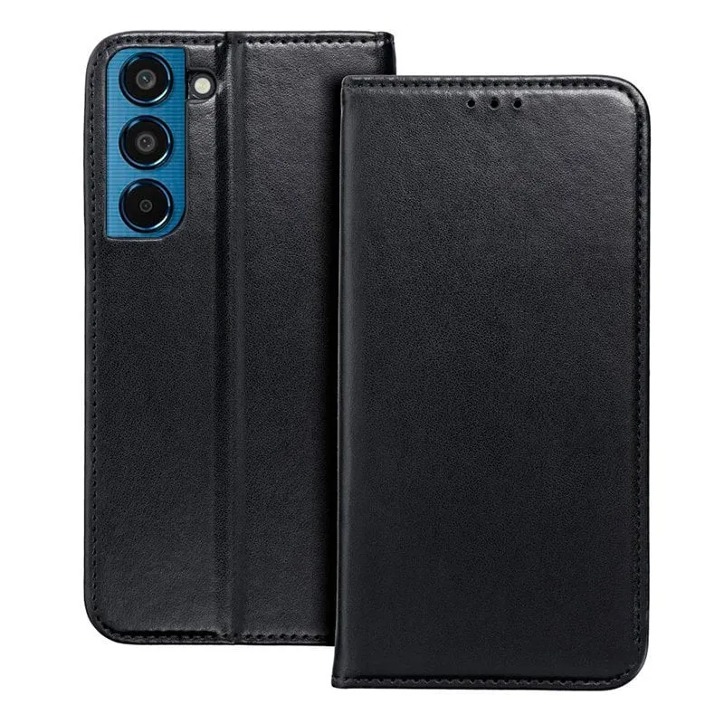 Custodia Flip Cover COOL per Samsung M356 Galaxy M35 5G, Nero Semplice - immagine 1