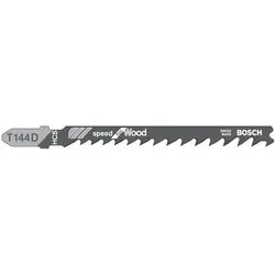Lame seghetti alternativi tagli grossolani LegnoT144D 5 pz (100mm) 2608630040 - immagine 1