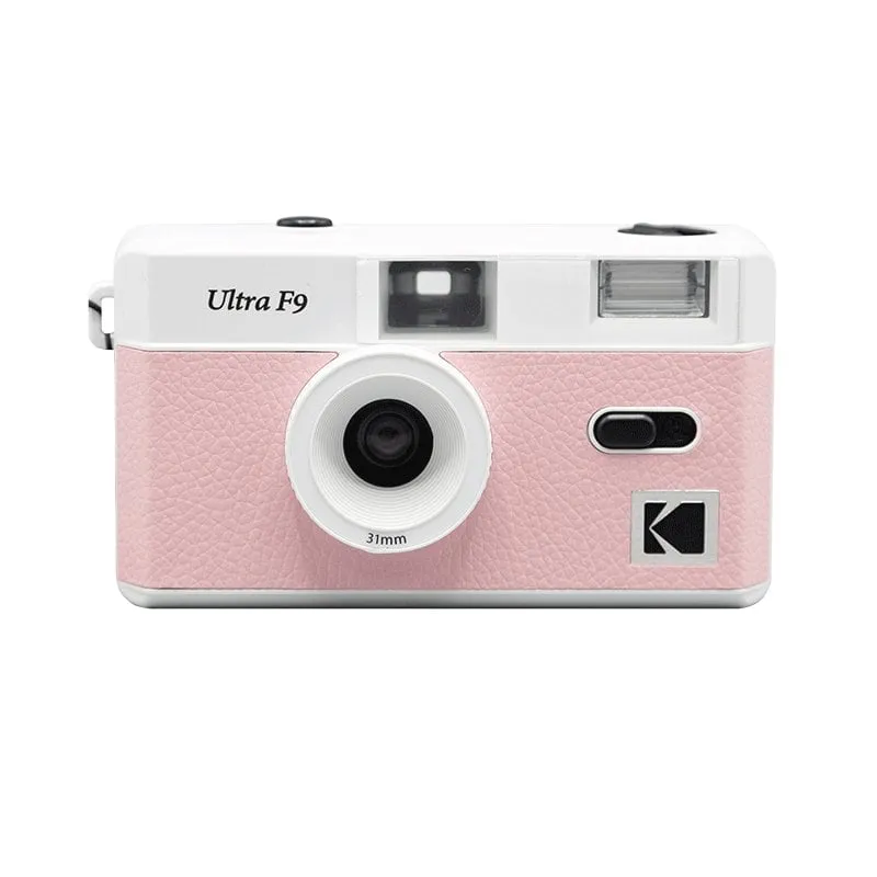 Agfaphoto Ultra F9 Fotocamera analogica compatta da 35 mm Obiettivo da 31 mm F/9 Flash integrato Caricamento facile - immagine 1