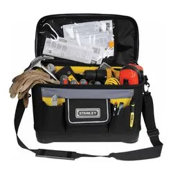 Borsa porta attrezzi con tracolla (44,7x25,1x26,2cm) Nero e Grigio 196193 - immagine 1
