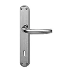Maniglie porta coppia su placca p90 ( Patent ) MILENA Cromo satinato 55744089003 - immagine 1