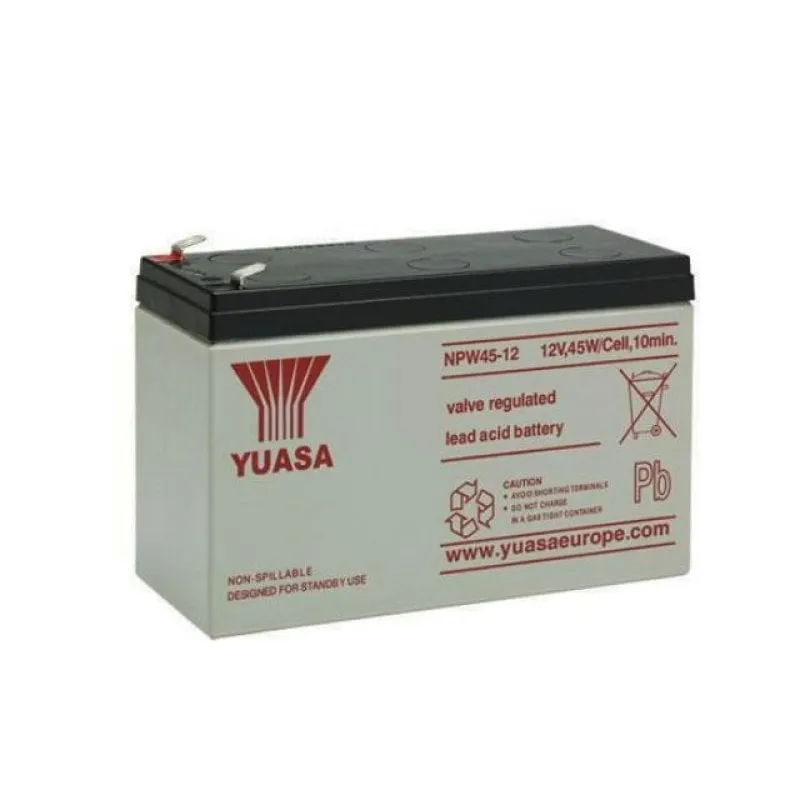 Batteria sigillata Phasak 12V 9Ah compatibile con UPS/SAI e apparecchiature elettroniche - immagine 1