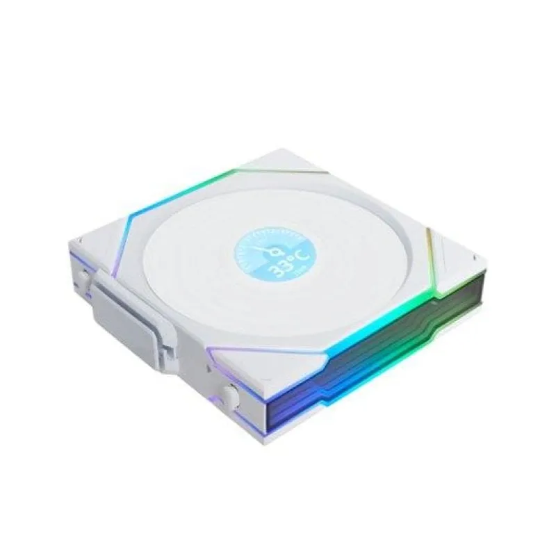 Raffreddamento ad aria Lian Li 120mm UNIFAN TL120 Wireless ARGB Bianco Cuscinetto fluidodinamico 4-PWM - immagine 1