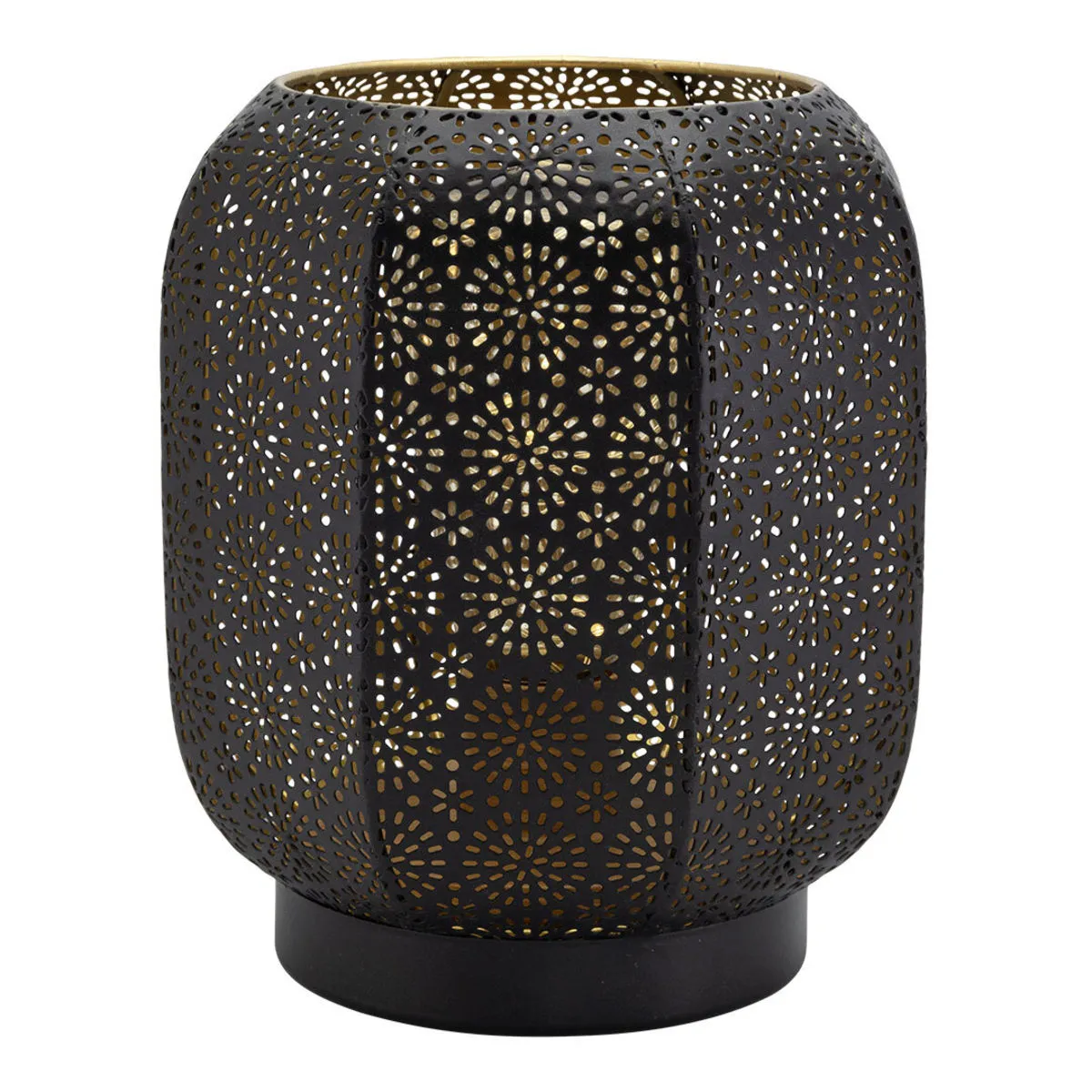 Securit Lampada da tavolo LED Marrakech; 16x16x19 cm (LxLxH); nero - immagine 1