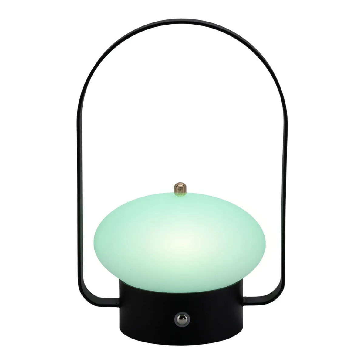 Securit Lampada da tavolo LED senza fili Barcelona - Interno/Esterno - Cavo magnetico incluso; 10.5x13x20.5 cm (LxLxH); nero - immagine 1