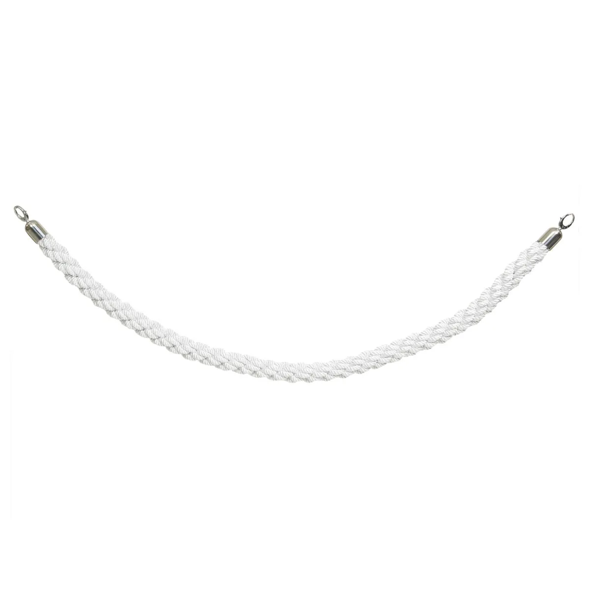 Securit Cordone intrecciato per asta per transenne Classic; 4x0.84x150x0.84 cm (LxLxHxP); bianco - immagine 1