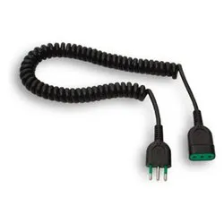 Prolunga elettrica (5m) H05VV-F 3x0,75 mmq (10A 2P+T) Nero 90081 - immagine 1