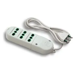 Multipresa tavolo 3P 10/16A FIDO Bianco 41010 - immagine 1