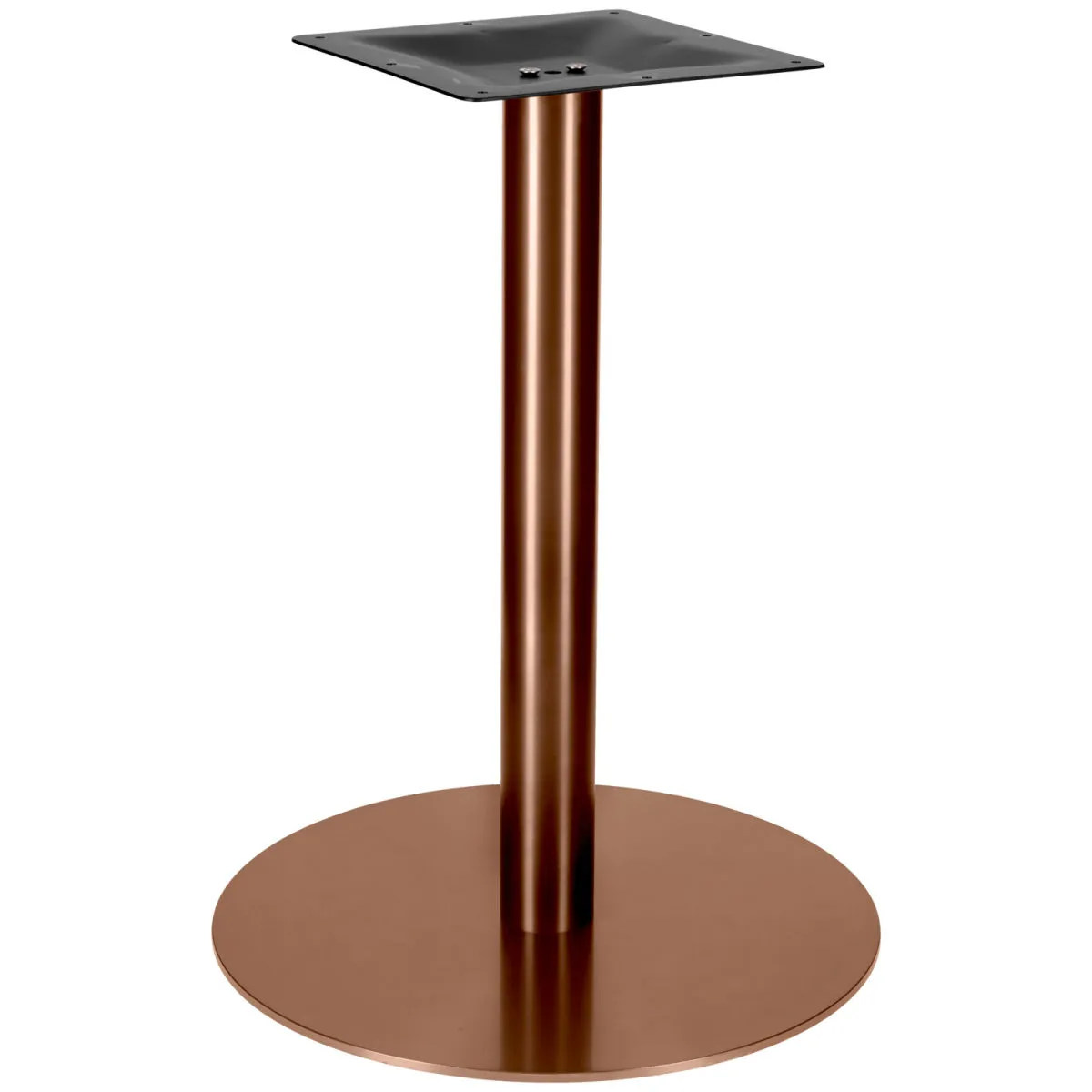 VEGA Base per tavolo Orio rotondo; 54x72 cm (ØxH); bronzo; rotonda - immagine 1
