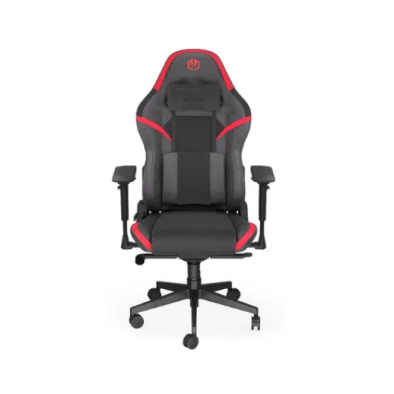 Sedia ENDORFY SCRIM RD Nero-Rosso Regolazione dell'angolo 90-150º Supporto 120 kg Pelle PU - immagine 1