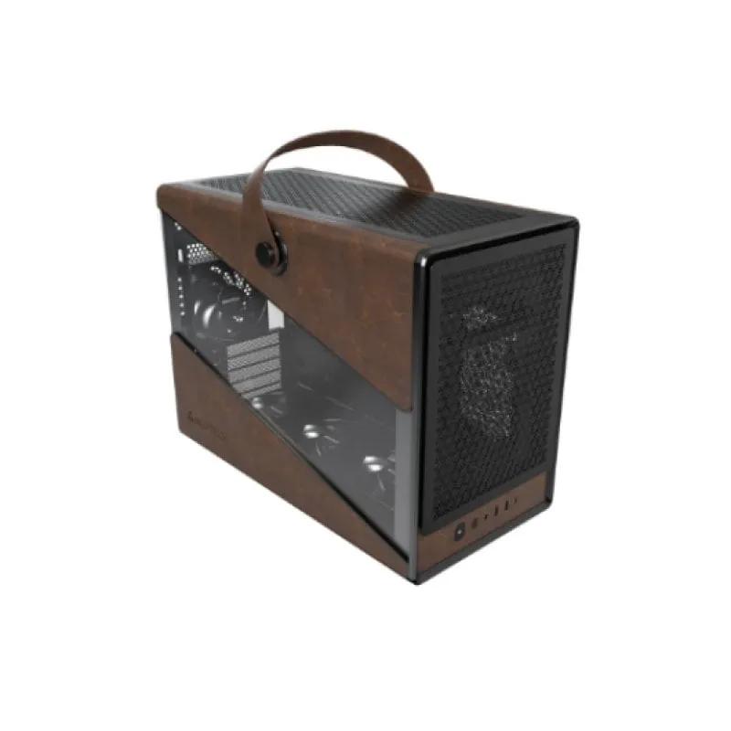MONTECH HERITAGE PRO Nero Micro-ATX Tower USB-C Window 4x120mm CPU 170mm GPU 400mm - immagine 1