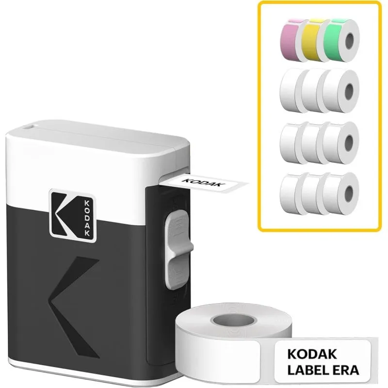 Stampante termica portatile Bluetooth Kodak ERA M50 con rotoli multicolore ed etichette personalizzabili - immagine 1