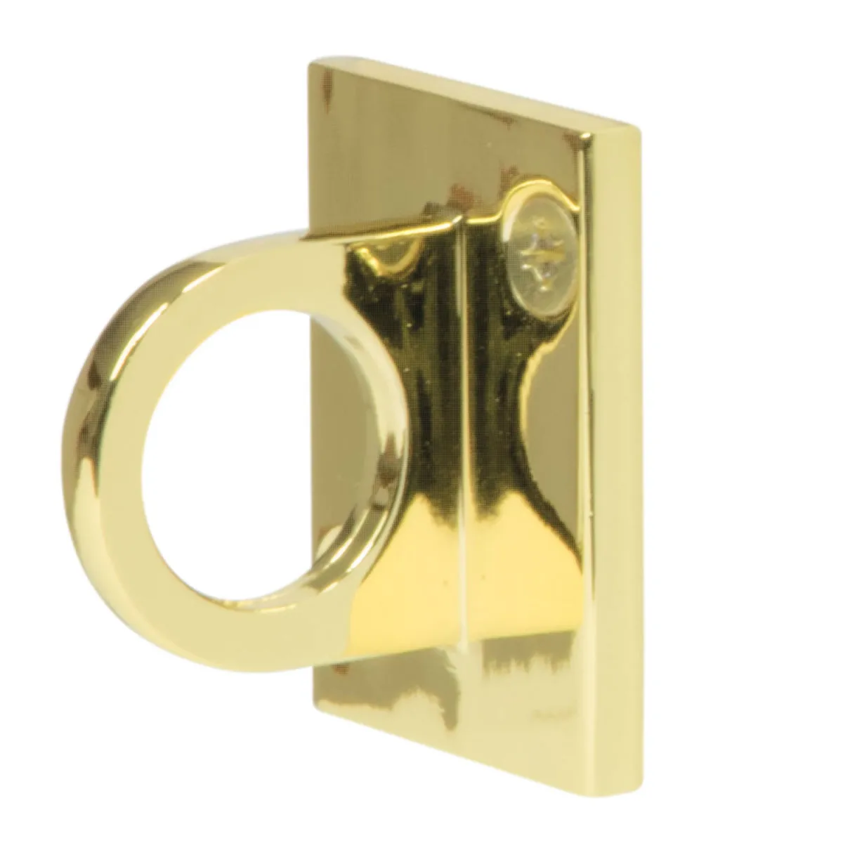 Securit Gancio da parete per cordone segnapercorso Classic; 3.5x0.06x5x0.06 cm (LxLxHxP); oro - immagine 1