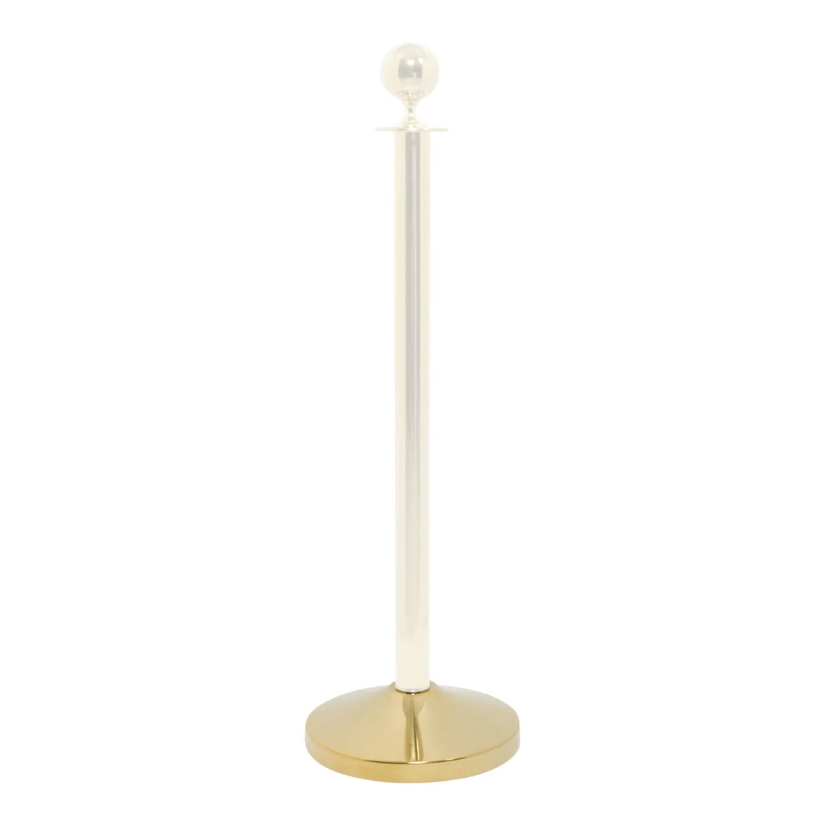 Securit Base per colonnina segnapercorso Classic - Dorato - 31x31cm; 31x8.62x10x8.62 cm (LxLxHxP); oro - immagine 1