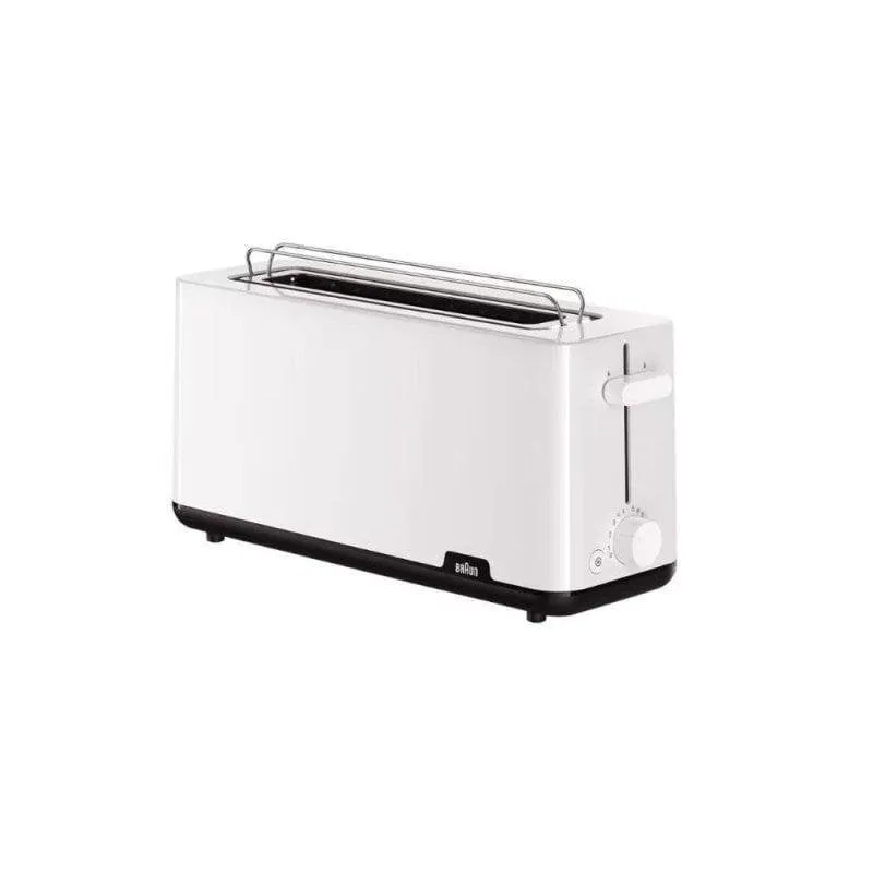 Tostapane Braun HT1110WH 2 fessure lunghe 1030 W 8 livelli Bianco - immagine 1