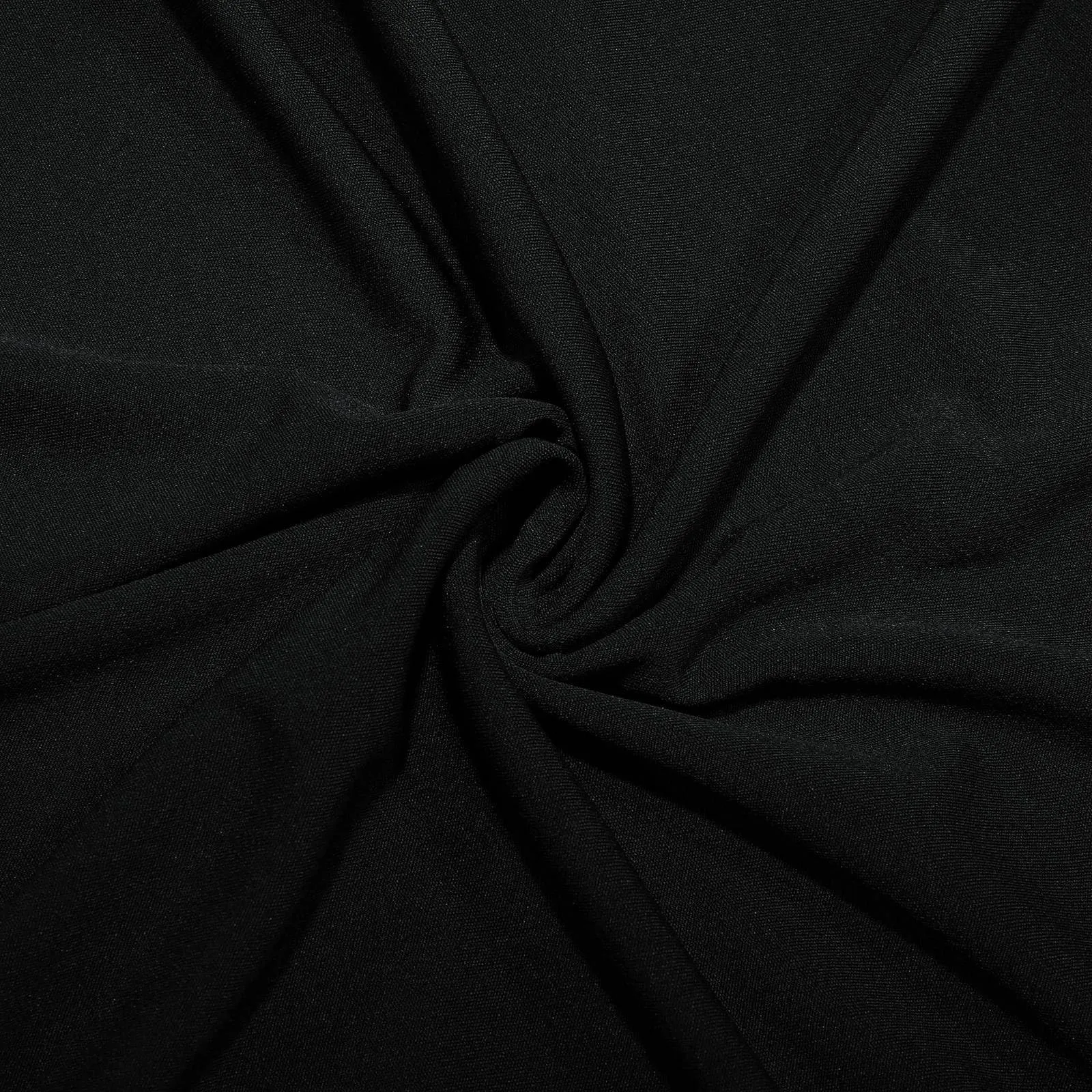 Abiti estivi da donna UK con scollo a V pieghettato abito casual vestibilità ampia manica corta spiaggia gonna lunga fluida abiti larghi abito estivo da donna, Nero , S - immagine 5