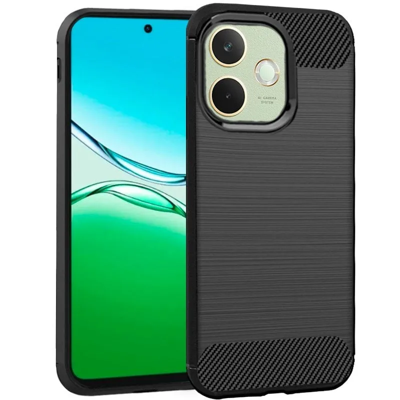 Custodia COOL per Oppo A5 Pro / A5 Pro 5G Nero Carbonio - immagine 1
