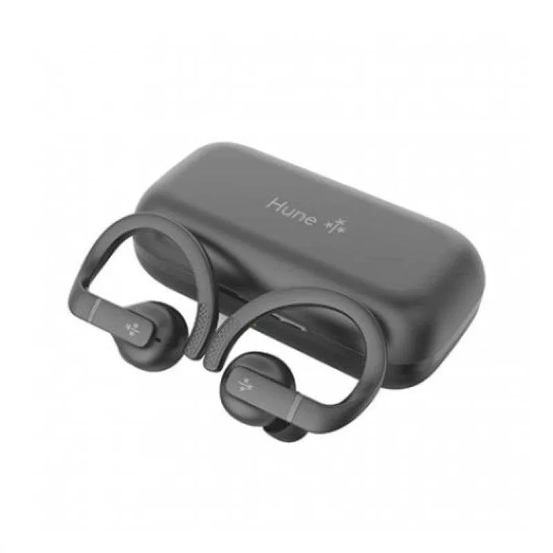 Auricolari Hune Eco Haba Sport TWS Bluetooth IPX5 10h Grigio Roccia - immagine 1
