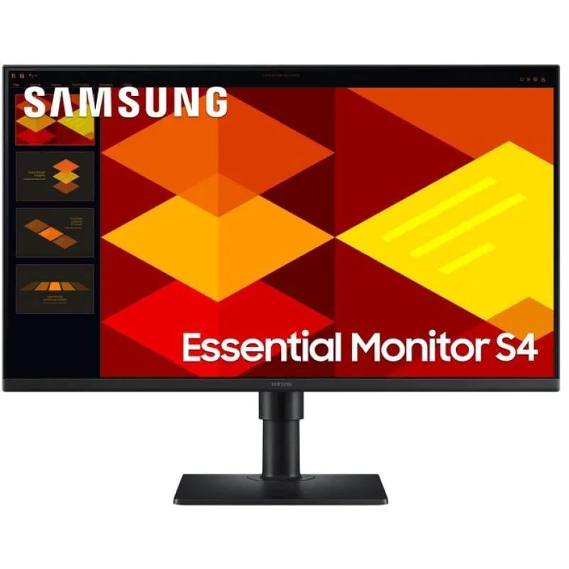 Monitor Samsung 27″ Full HD 100Hz IPS Altezza regolabile VESA USB Eye Saver - immagine 1