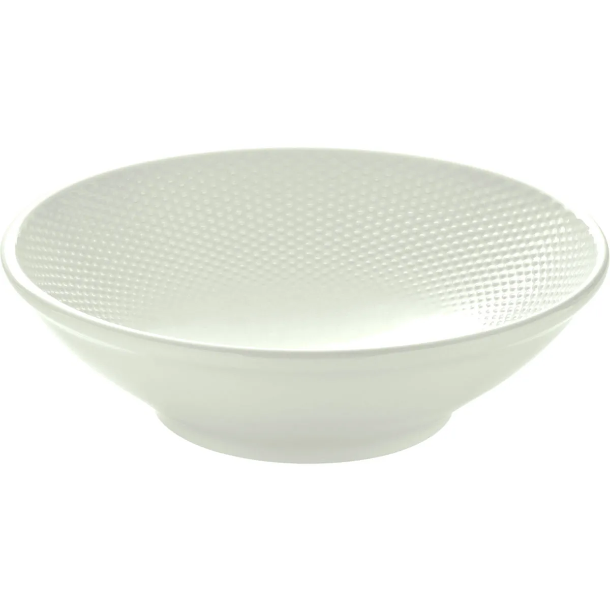 6x HEART&SOUL Ciotola Pine Relief rotonda; 1500 ml, 24x7 cm (ØxH); bianco crema; rotonda; 6 pz. / Pacco - immagine 1