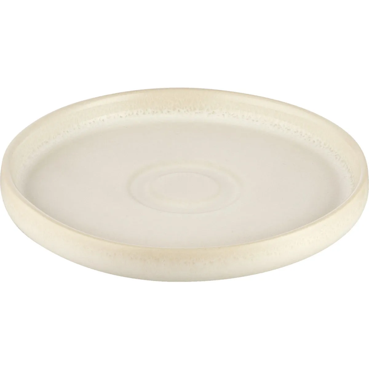 6x Playground Piattino da espresso Nara; 15x2.5 cm (ØxH); crema; rotonda; 6 pz. / Pacco - immagine 1