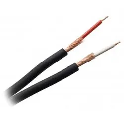 Bobina cavo Audio 2X0,25 Mm Black 100m 6772 - immagine 1