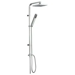 Colonna doccia 1F Kube (35,5cm) Cromo 0042CR - immagine 1