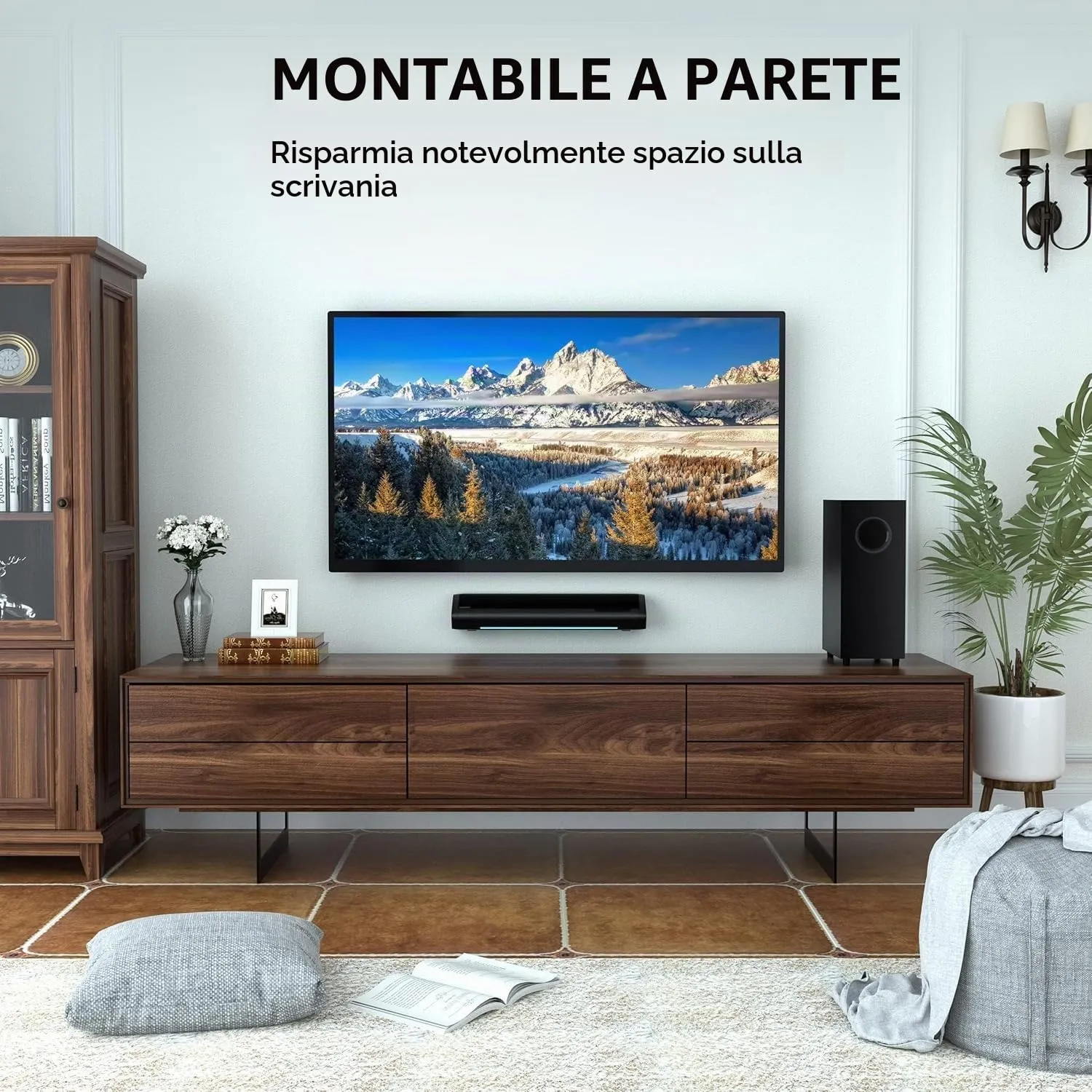 Saiyin 17 Pollici 70W Soundbar con Subwoofer per TV - immagine 3