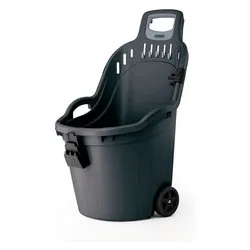 Carriola Multiuso (50Lt) HELPY plastica Antracite 76211 - immagine 1