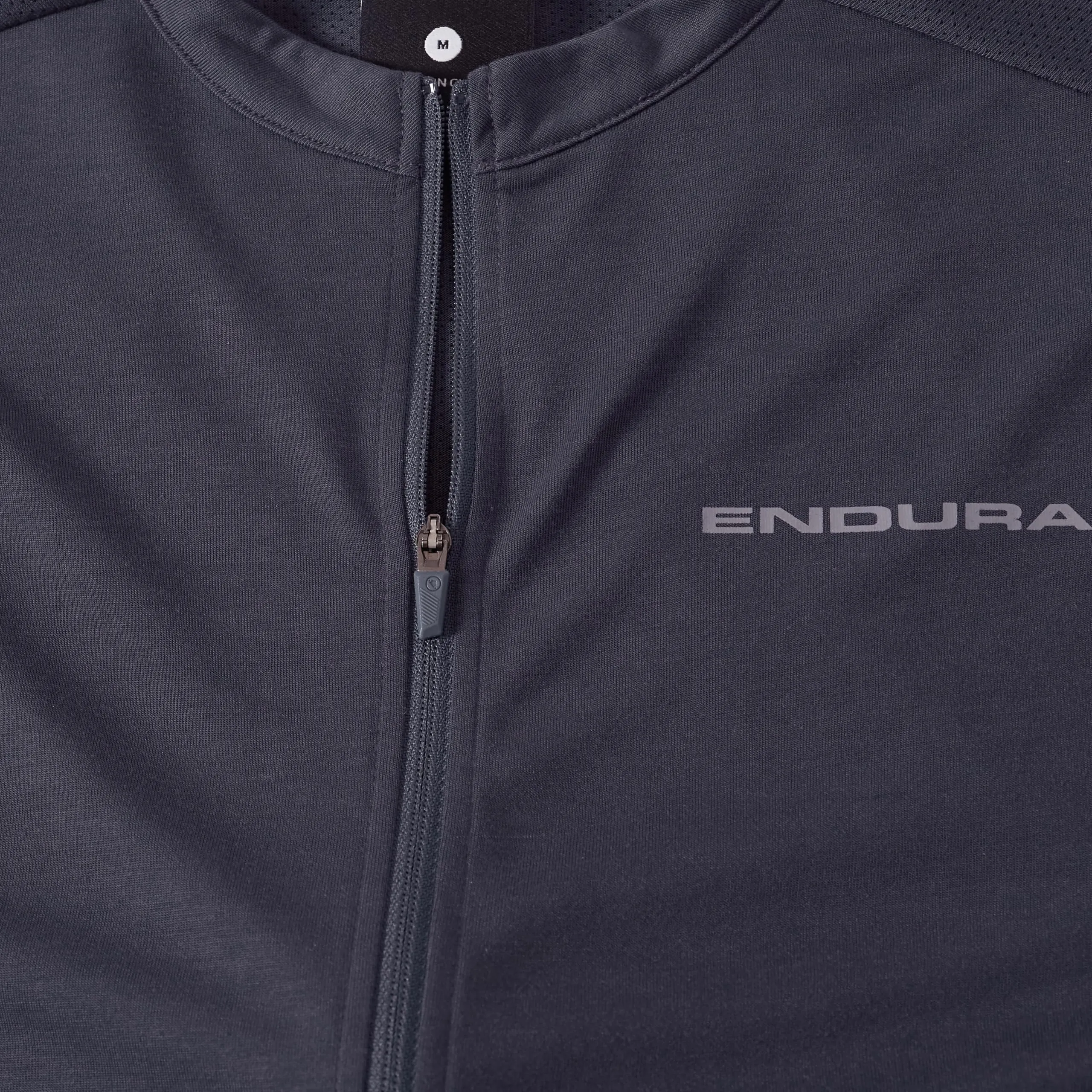 Endura Loop Zipped - Maglietta a maniche corte da uomo, Grigio carbone, G - immagine 7