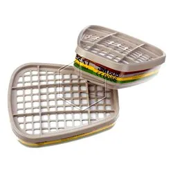 Set filtri antipolvere 6059 (per maschere 3m: 6000, 6500, 7000 ) 7000034747 - immagine 1