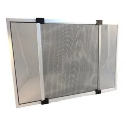 Zanzariera finestra estensibile per tapparella (90 cm x h. 70 cm) TELESIO Argento IART3156 - immagine 1