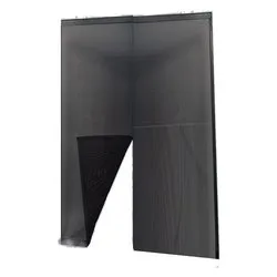 Zanzariera porta adesiva (120 cm x h. 240 cm) ECCO Nero IART5018 - immagine 1