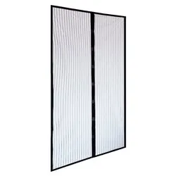 Zanzariera porta magnetica (140 cm x h. 240 cm) Nero IART5305 - immagine 1
