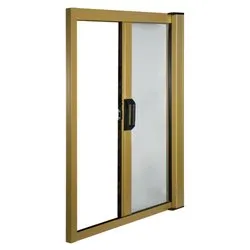 Zanzariera porta avvolgibile orizzontale (140 cm x h. 240 cm) Bronzo IART5329 - immagine 1