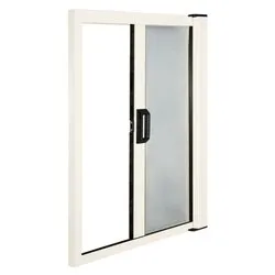 Zanzariera porta avvolgibile orizzontale (140 cm x h. 240 cm) Bianco IART5327 - immagine 1
