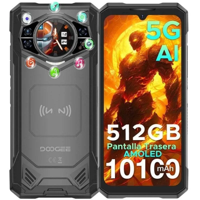 Doogee S200X 5G 12GB 512GB 6,72" Nero Dual SIM - immagine 1