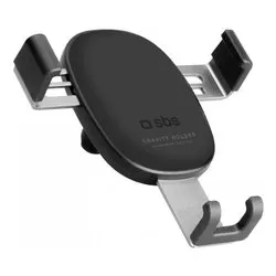 Supporto auto smartphone Gravity Black e Silver TESUPPCLIPGRAVK - immagine 1