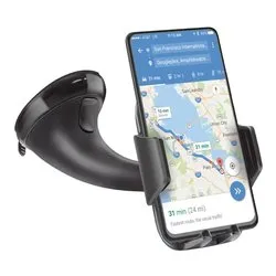 Supporto auto smartphone FREEWAY Windshield Dashboard 360 Black TE0UCH1AW - immagine 1