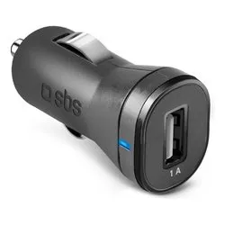 Caricabatterie accendisigari USB Type-A CAR CHARGER 5W Black TECRUSB1ASTD - immagine 1